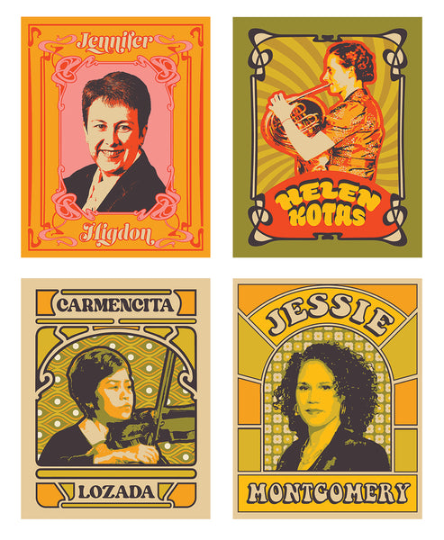 Women in Music Poster – CYSO Store