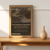 Orchestra Hall Fall 2024 Poster (Shostakovich No. 10)