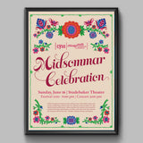Midsommar Celebration Tour Kick-Off Poster June 2019