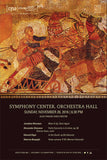 Orchestra Hall Fall 2016 Poster (Roman Festivals)