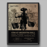 Orchestra Hall Fall 2019 Poster (Transcend)